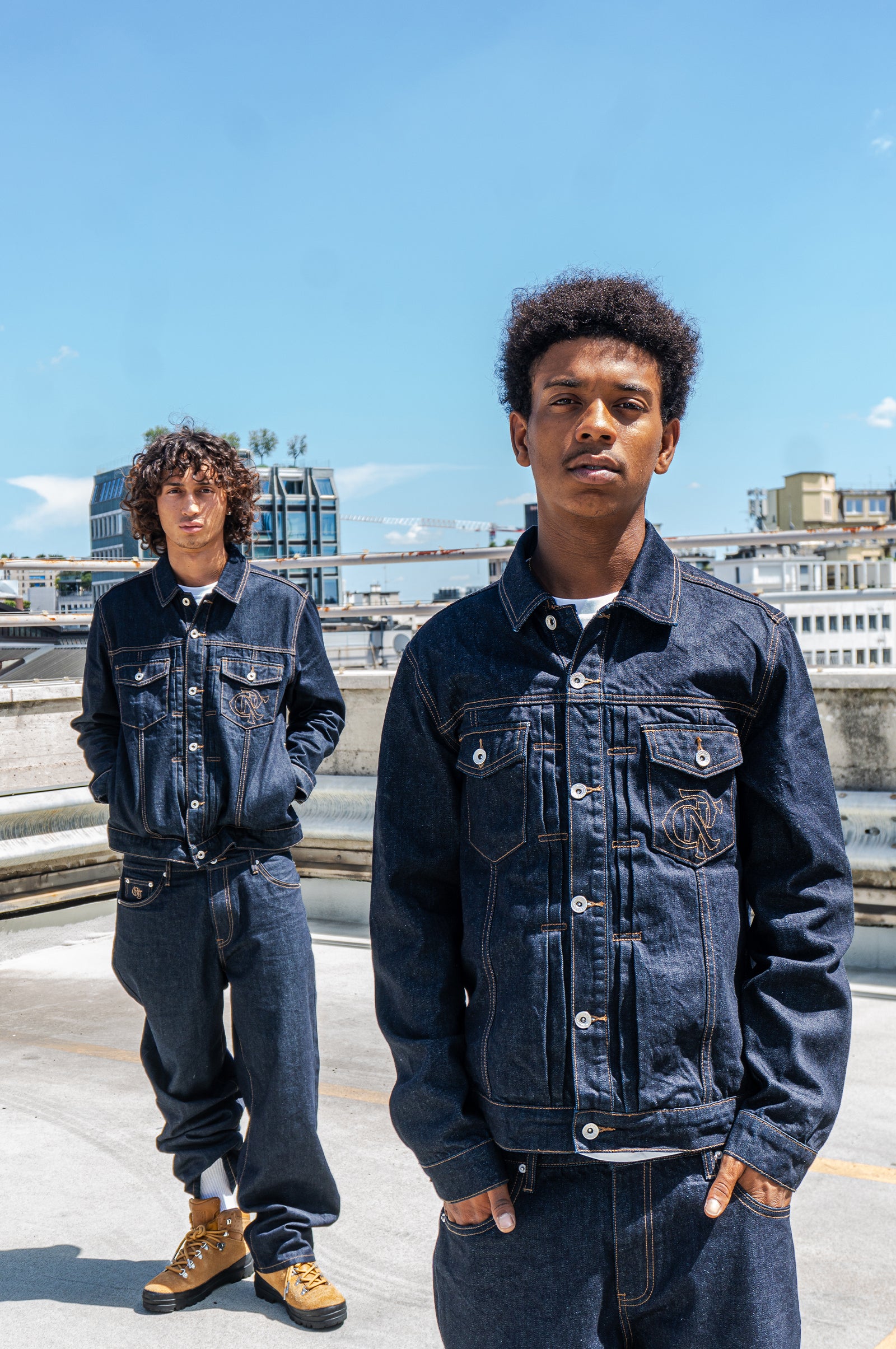 RAW DENIM JACKET