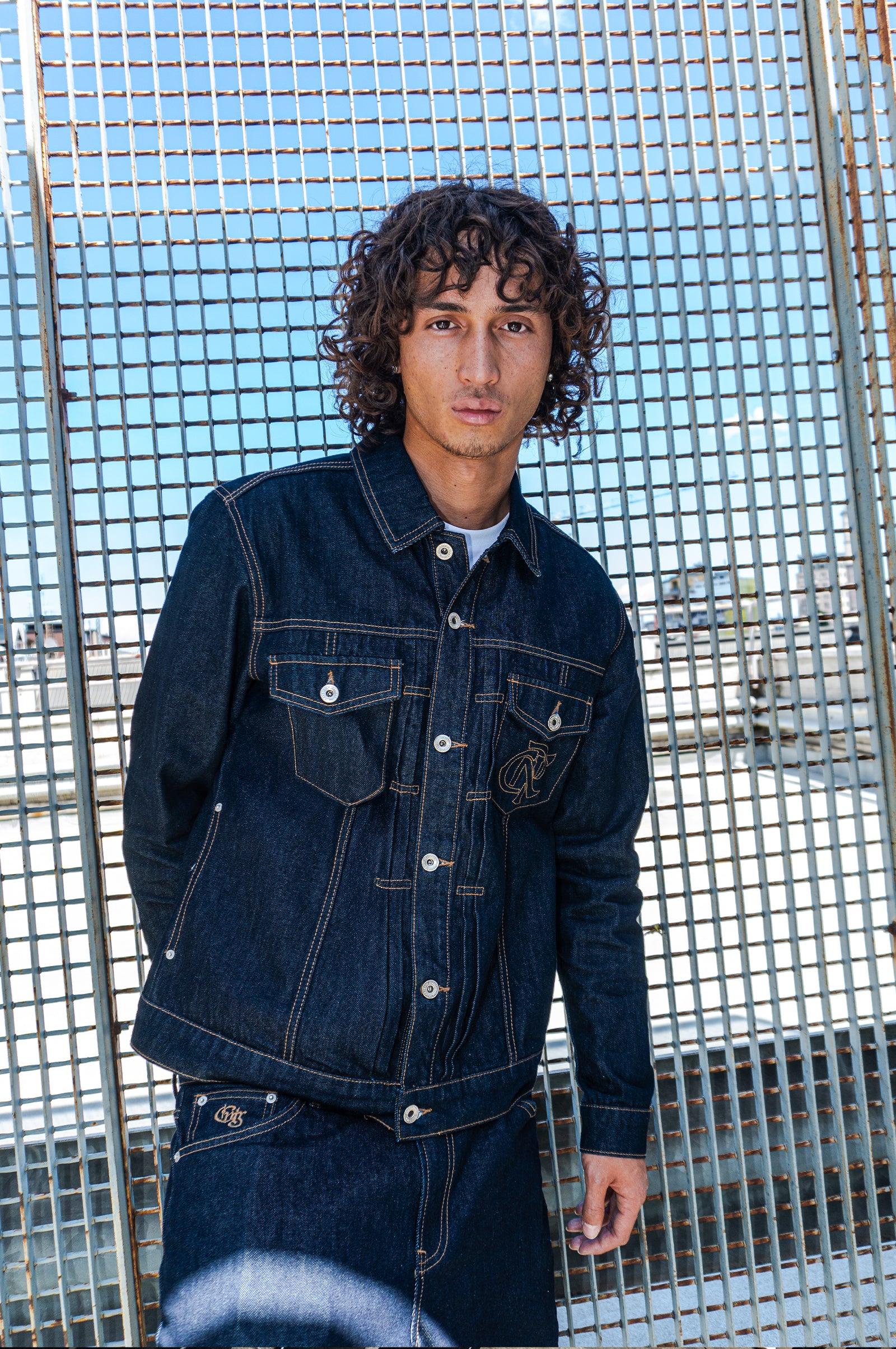 RAW DENIM JACKET