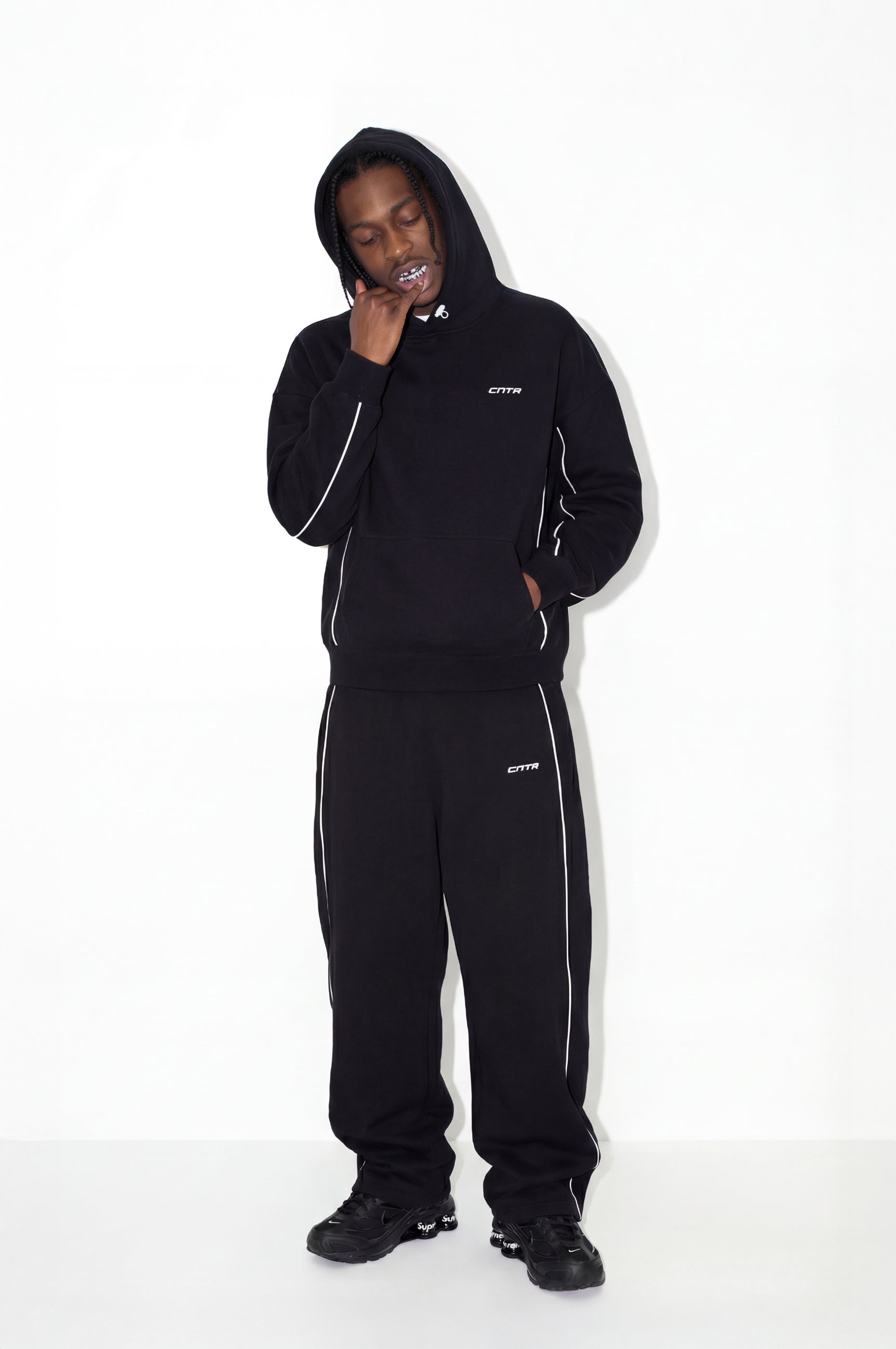 SHADOWLINE HOODIE BLACK