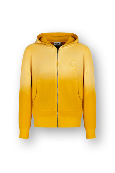【nau'g】Nap Waffle Zipper Hoodie Waffle Knit Zip-Up Hoodie - Brown – Valuables